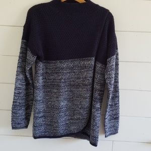 Knit wrap sweater